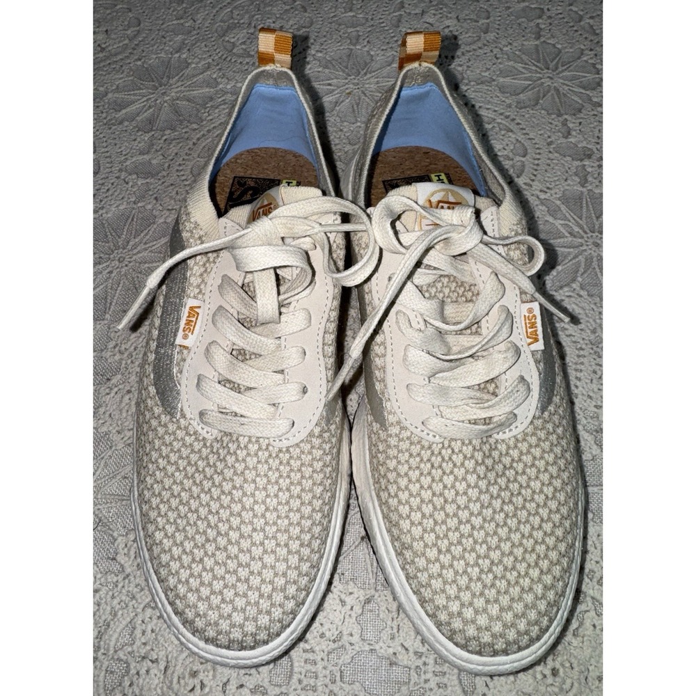 Vans Unisex UltraRange VR3 Vintage Cream White Shoes Women's 8.5 Men's 7 - Picture 2 of 8